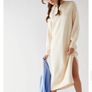 Free People Hatteras Sweater Midi Dress